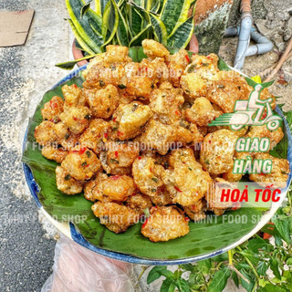 Tóp Mỡ Liền Da Sốt Mắm Lon 250Gr