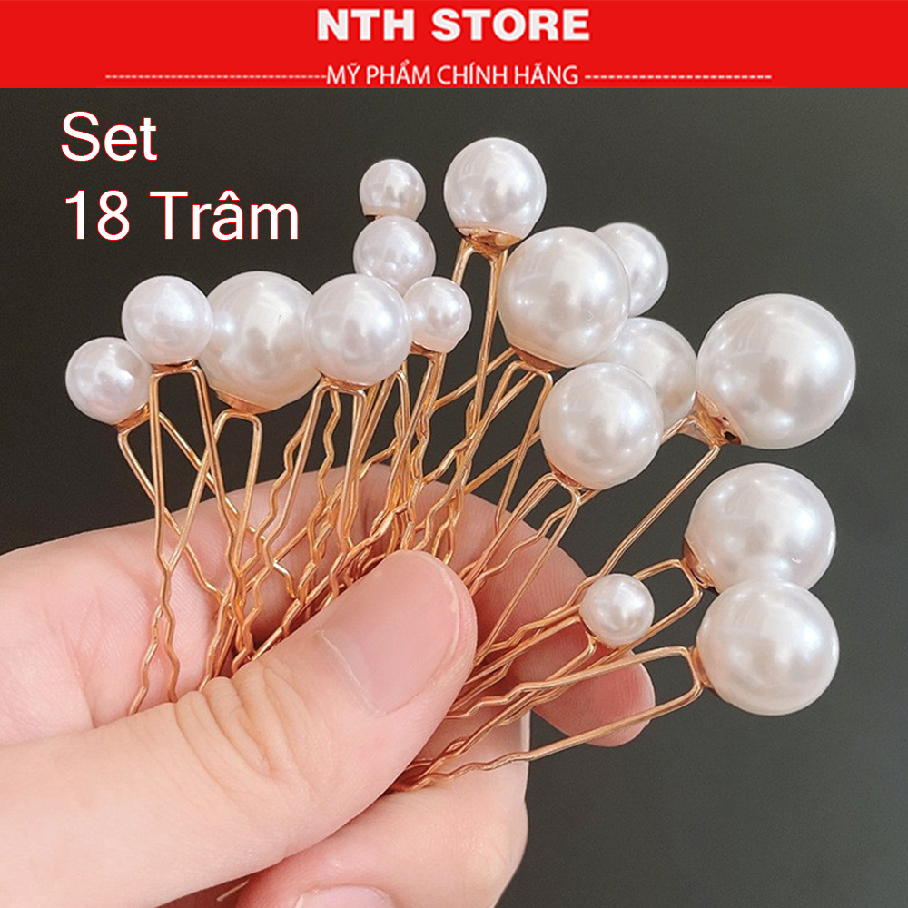 Set 18 Trâm Dễ Phối Cho Dâu Siêu Xinh Zize Nhỏ  Đến Lớn