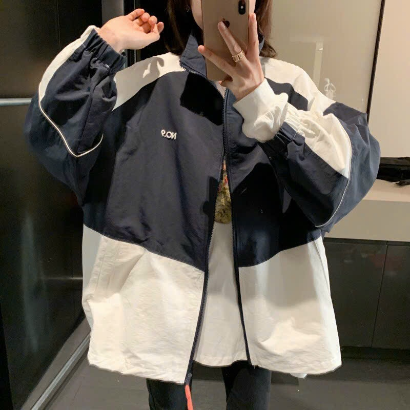 Áo Khoác Dù Nam Nữ Cổ Đứng Logo Thêu- MỘC QUYÊN FASHION | BigBuy360 - bigbuy360.vn