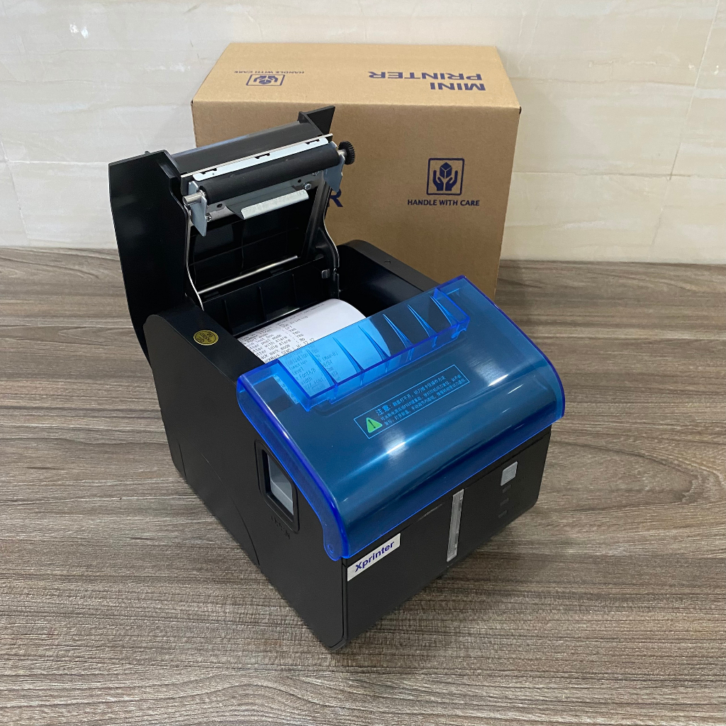 Máy in bill, máy in hóa đơn Xprinter C260M, in bill bán hàng KIOTVIET,SAPO,POS kết nối máy PC [BẢO HÀNH 1NĂM]