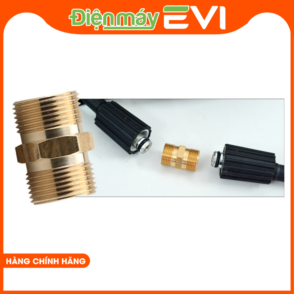 Khớp nối nhanh dây súng xịt rửa xe nối siêu nhanh giữa dây rửa xe áp lực cao với súng rửa xe hay đầu ra của máy rửa xe