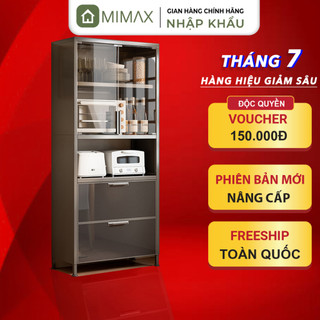 Kệ tủ bếp đa năng thông minh mimax kdn-102, kệ lò vi sóng lò nướng cao cấp