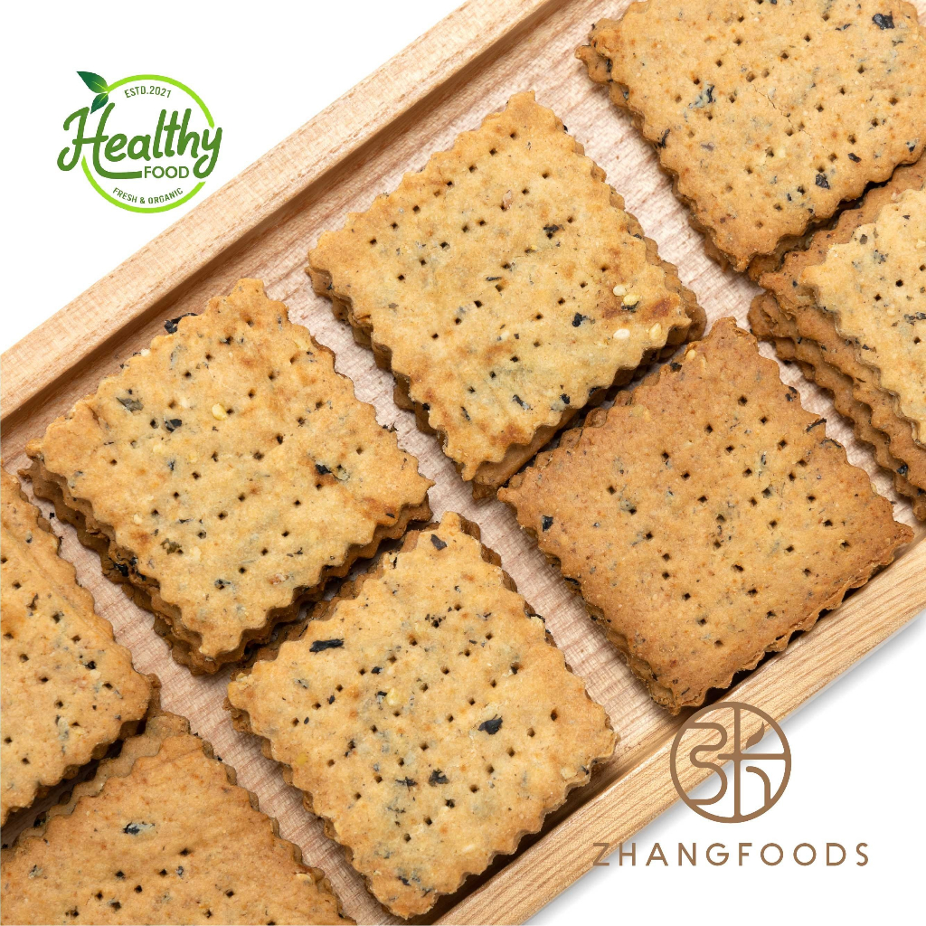 Bánh Lạt Rong Biển- Zhangfoods- Healthy & Organic-  Ăn Vặt- Eat Clean- Ăn Kiêng