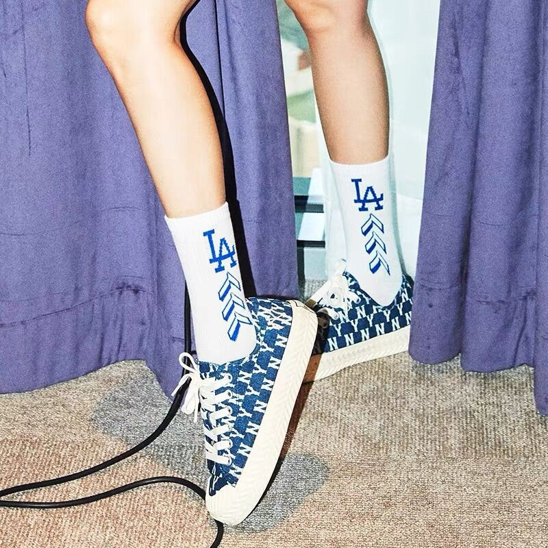 Giày MLB Playball NY, Playball Monogram, giày thể thao sneaker chính hãng