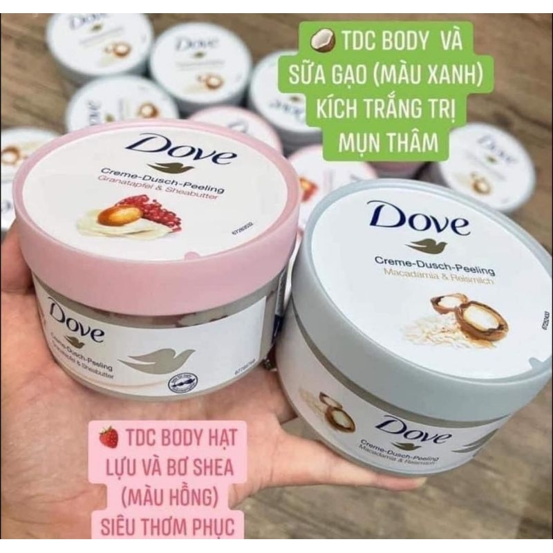 Tẩy da chết toàn thân Creme dusch peeling