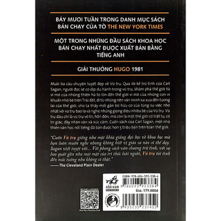 Sách - Vũ Trụ (Tái Bản 2023, Carl Sagan, NNA)