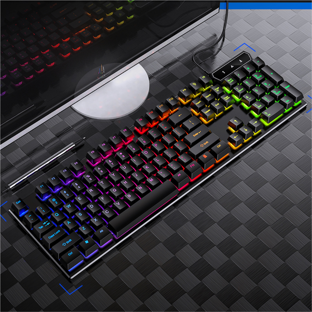 Bàn phím máy tính chơi Gaming V4 led RGB  siêu đẹp chống nước dành cho game thủ văn phòng HÀNG CHÍNH HÃNG | BigBuy360 - bigbuy360.vn