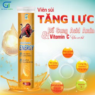 Viên Sủi Tăng Lực Plusszs Energy - Giúp cơ thể tỉnh táo, giảm mệt mỏi