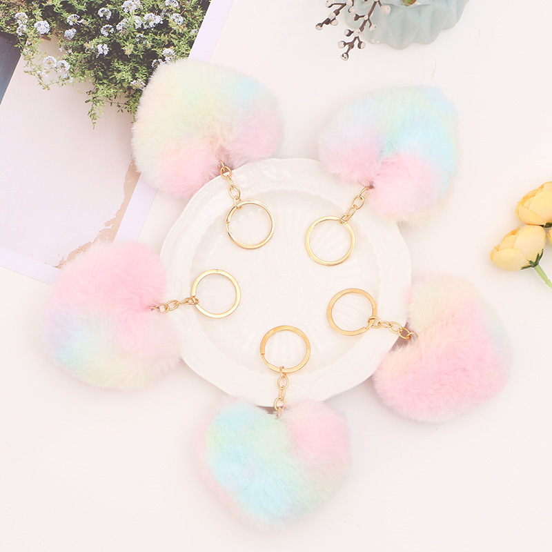 Móc khóa trái tim xinh 8cm quà tặng sinh nhật bạn bè người yêu TUIVIMIN MKHOA002.1