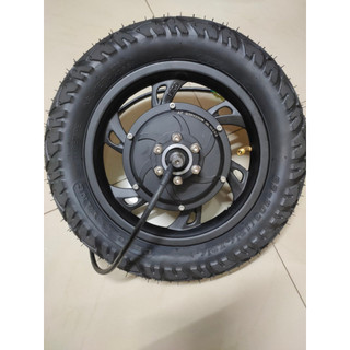 Động Cơ 12 Inch chế xe scooter lắp bánh bánh sau , lắp được líp xe và phanh đĩa