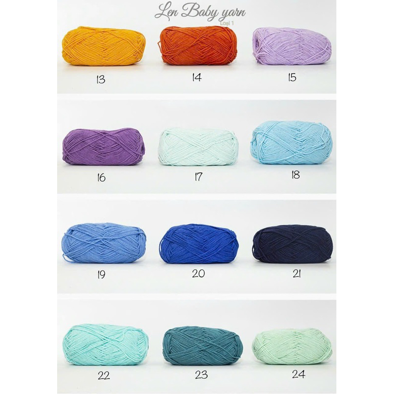 Len Baby Yarn chính hãng  - Móc thú siêu đẹp - Baby Yarn😍 - Len cho bé, trẻ