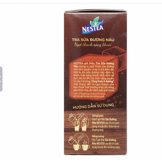 Trà Sữa Đường Nâu Nestea (17g x 8 gói)
