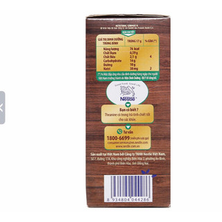 Trà Sữa Đường Nâu Nestea (17g x 8 gói)