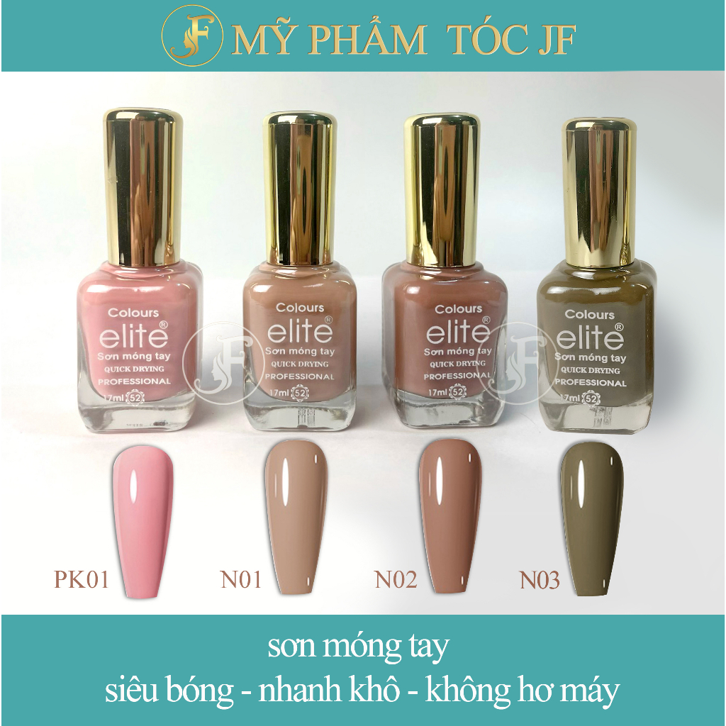 Sơn móng tay gel lạnh cao cấp 16ml tone nude da - nâu tây (không cần hơ máy)