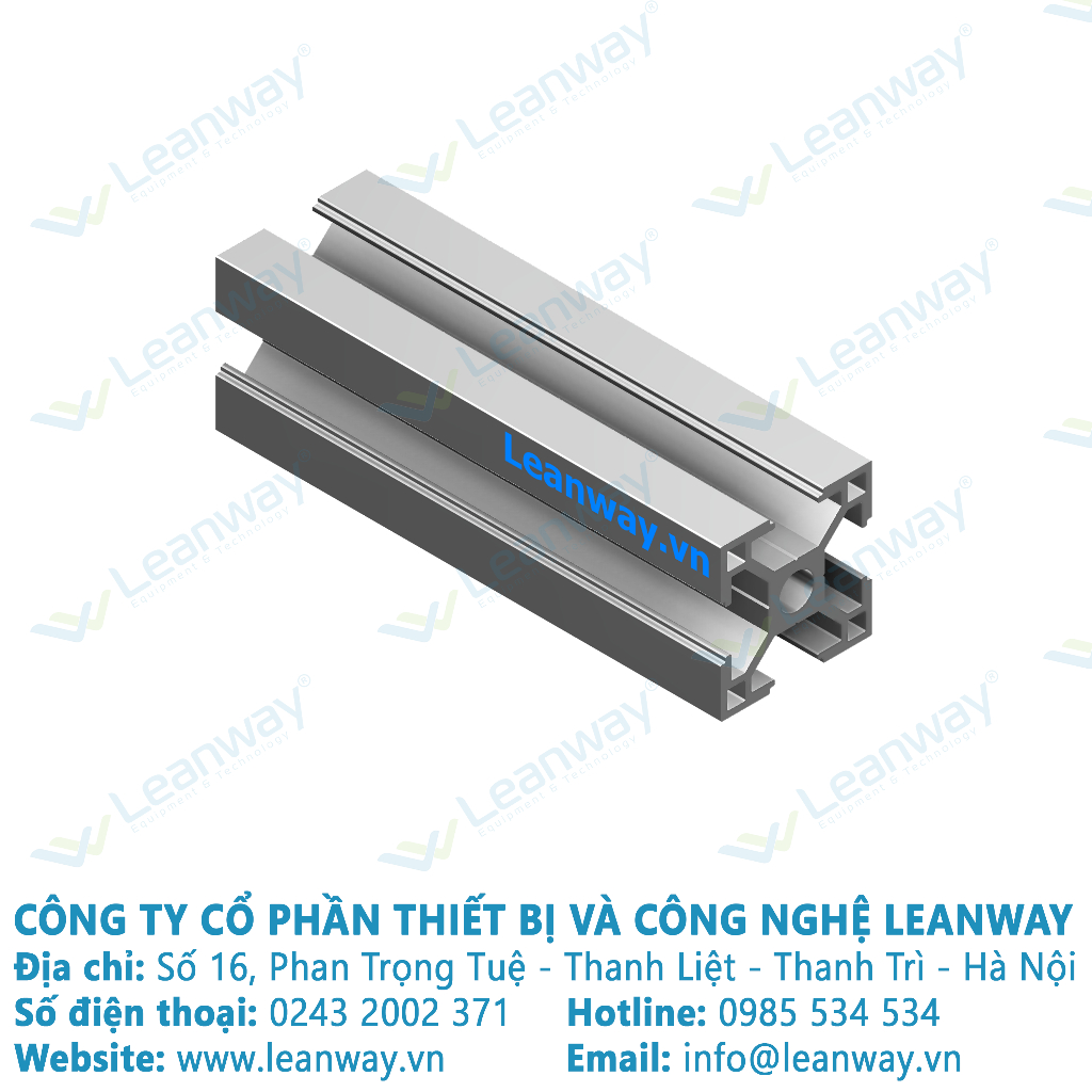 Nhôm định hình 30x30  - Miễn phí cắt theo kích thước yêu cầu.