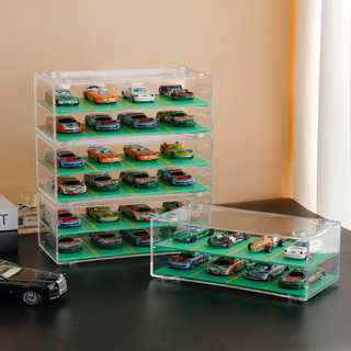 Hộp trưng bày xe mô hình tĩnh Tỷ lệ 1:64 bằng Mica - Hot Wheels, Mini GT, Greenlight, Tomica