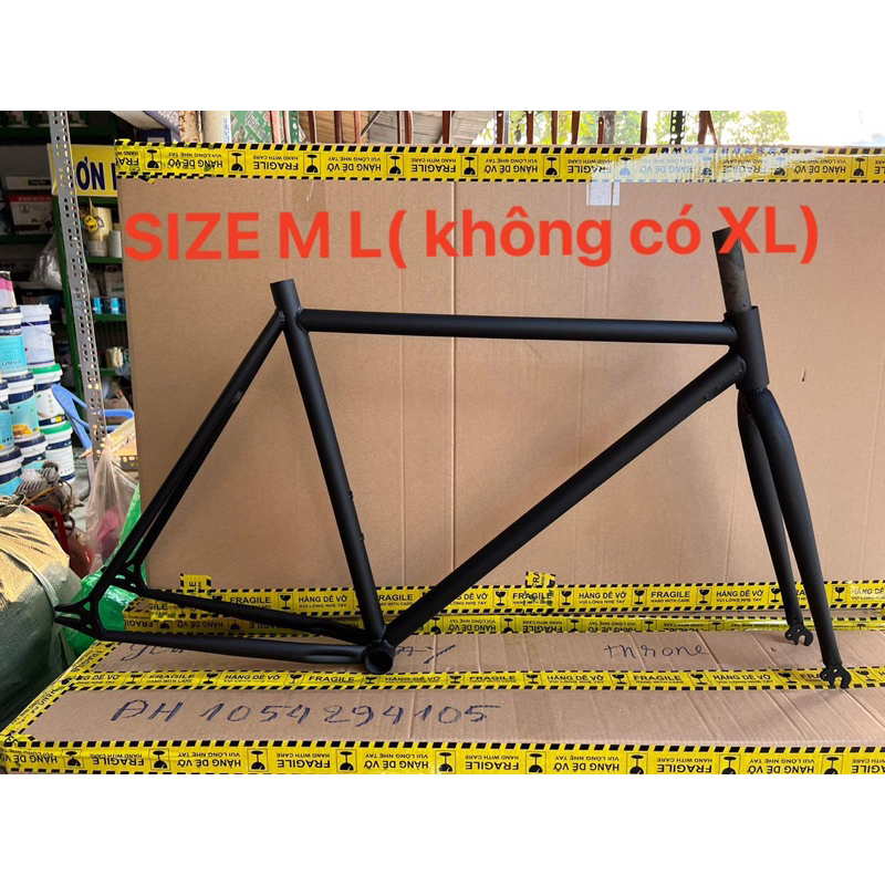 Frameset Fixed Gear Thép Tròn