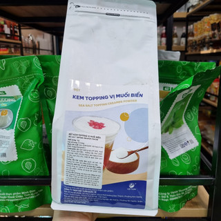Bột kem topping vị muối biển gói 1kg - Bột tạo màng vị muối biển