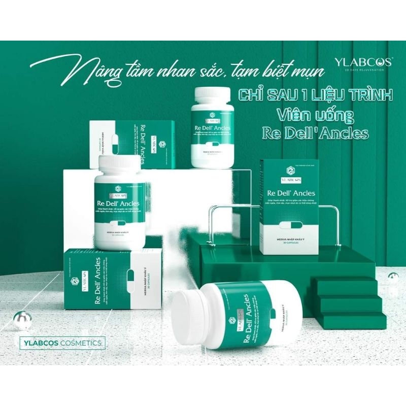 Viên uống ngừa mụn Re Dell' Ancles Ylabcos Dr Lacir