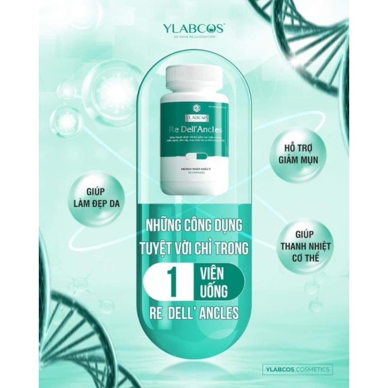 Viên uống ngừa mụn Re Dell' Ancles Ylabcos Dr Lacir