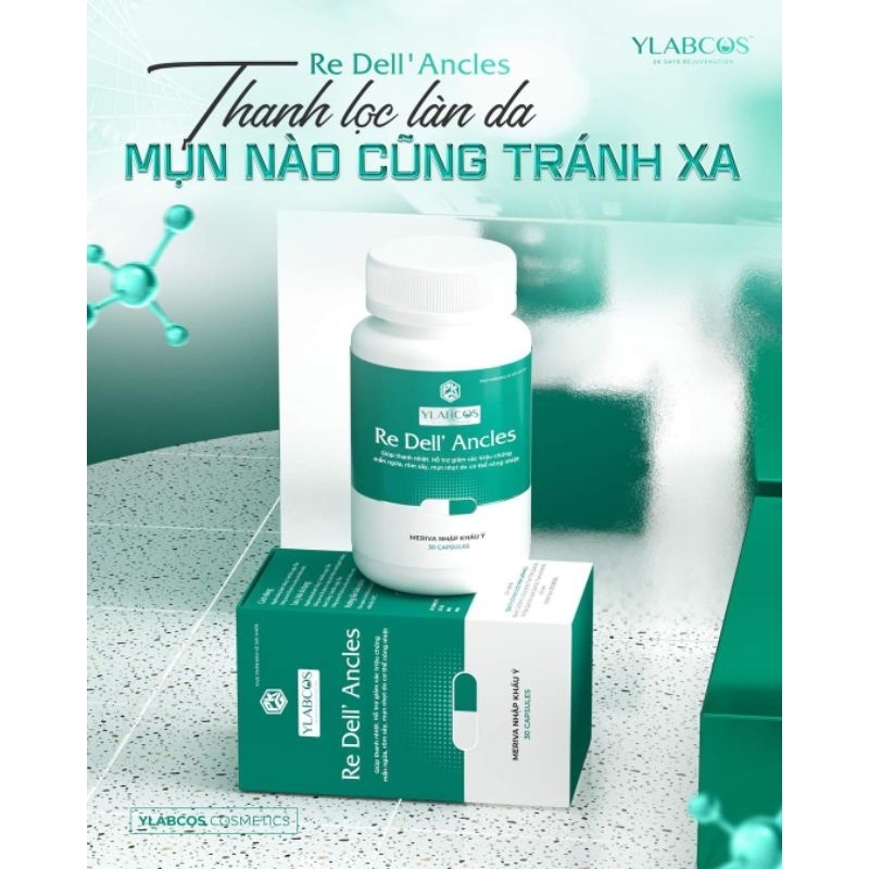 Viên uống ngừa mụn Re Dell' Ancles Ylabcos Dr Lacir
