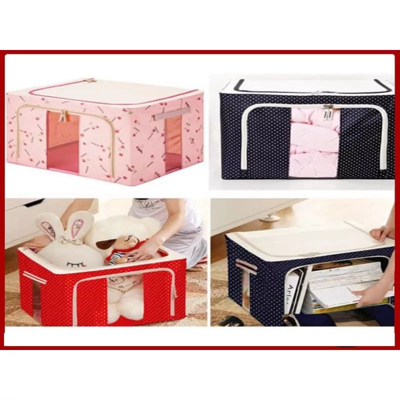 TÚI VÃI KHUNG SẮT ĐỰNG QUẦN ÁO