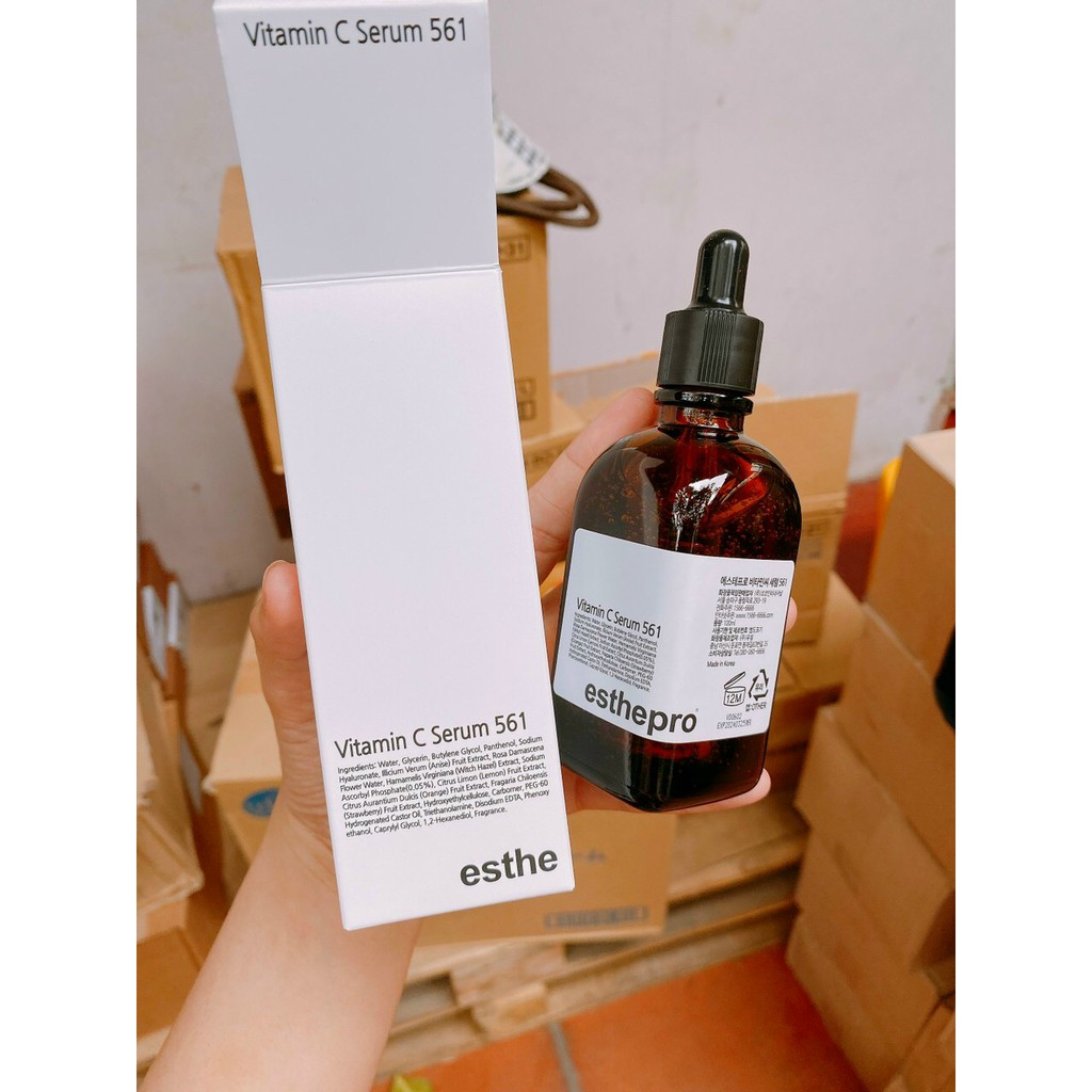 Serum trắng sáng da, làm chậm lão hóa Vitamin C Serum 561 Esthepro