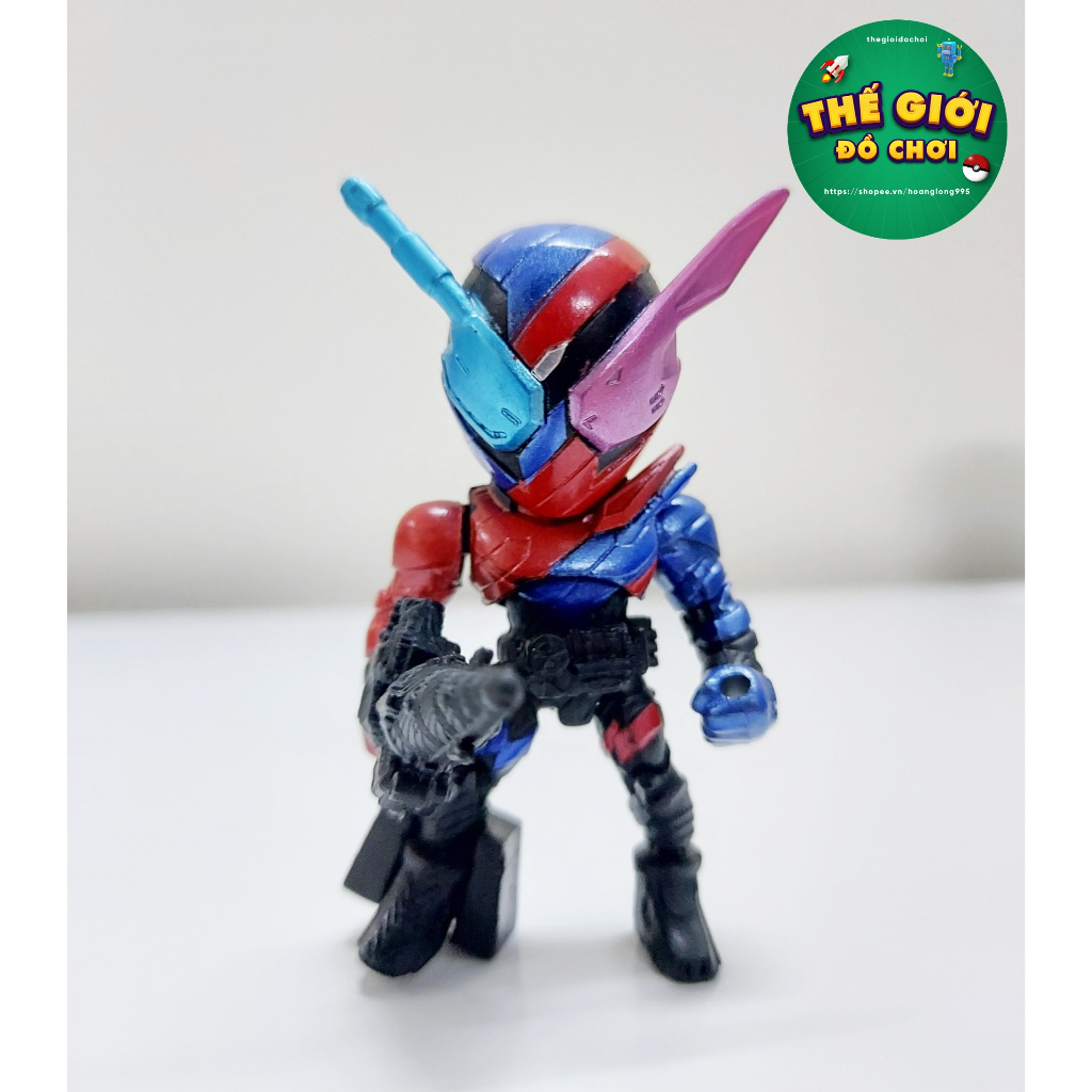 Mô Hình SD action Kamen Rider Build Rabbit Tank, Full Phụ Kiện