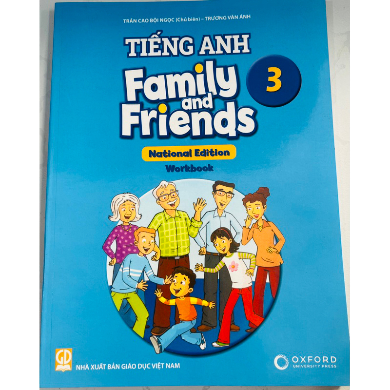 Tiếng anh family and friends 3 cuốn bài tập