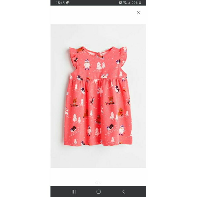 Váy cánh tiên HM auth cho bé gái