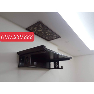 bàn thờ treo rích rắc gỗ sồi nga 61cm