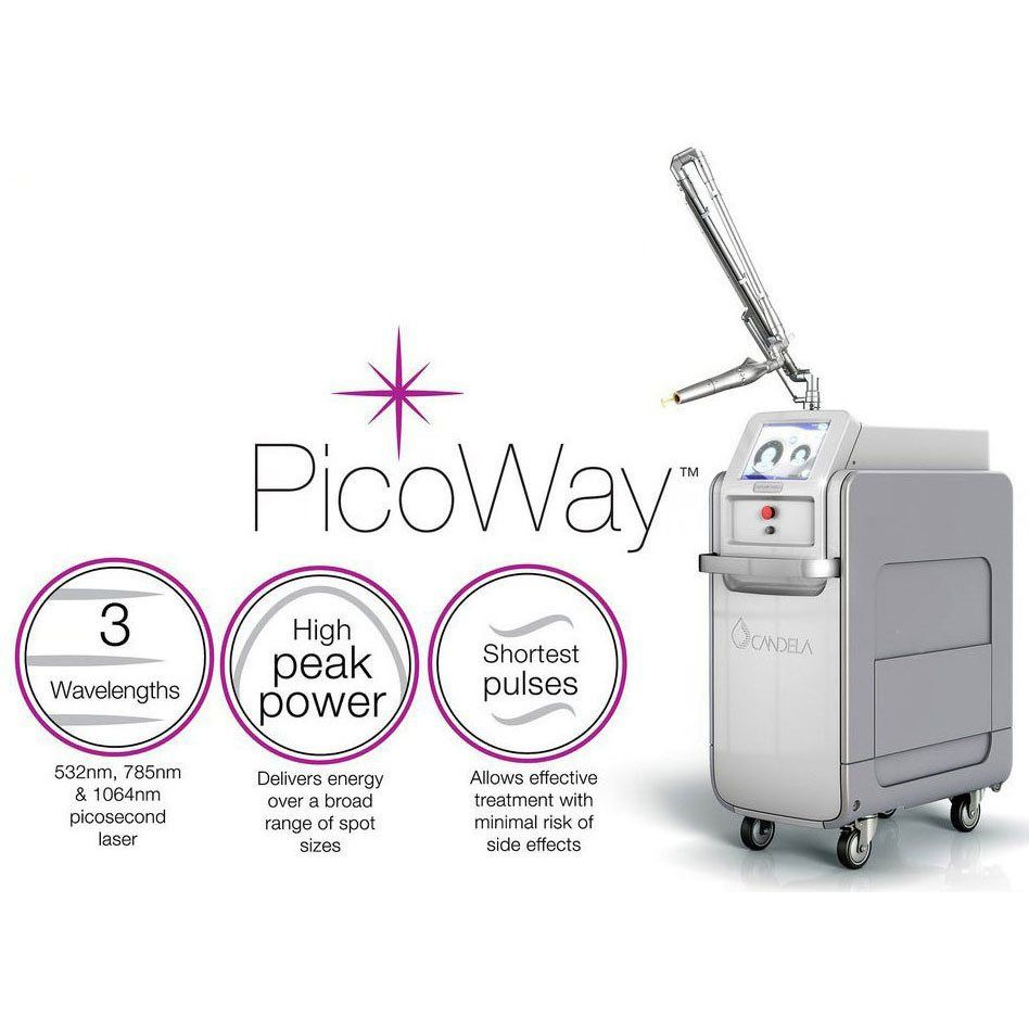 Máy laser Picoway, máy trục khuỷu xóa xăm, xóa tàn nhang chính hãng bảo hành 24 tháng