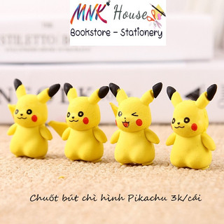 Chuốt bút chì hình pokemon màu vàng