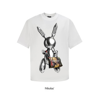 Áo thun trẻ em Unisex Nikolas BALLON RABBIT TEE