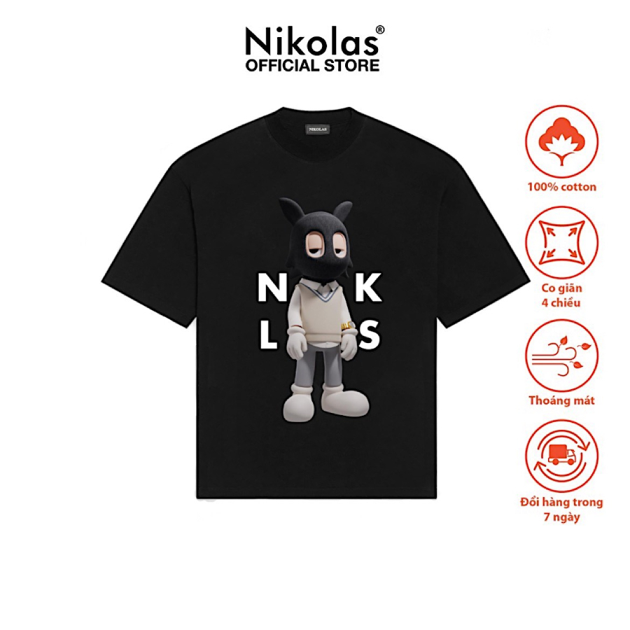 Áo thun trẻ em Unisex Nikolas STUDEN
