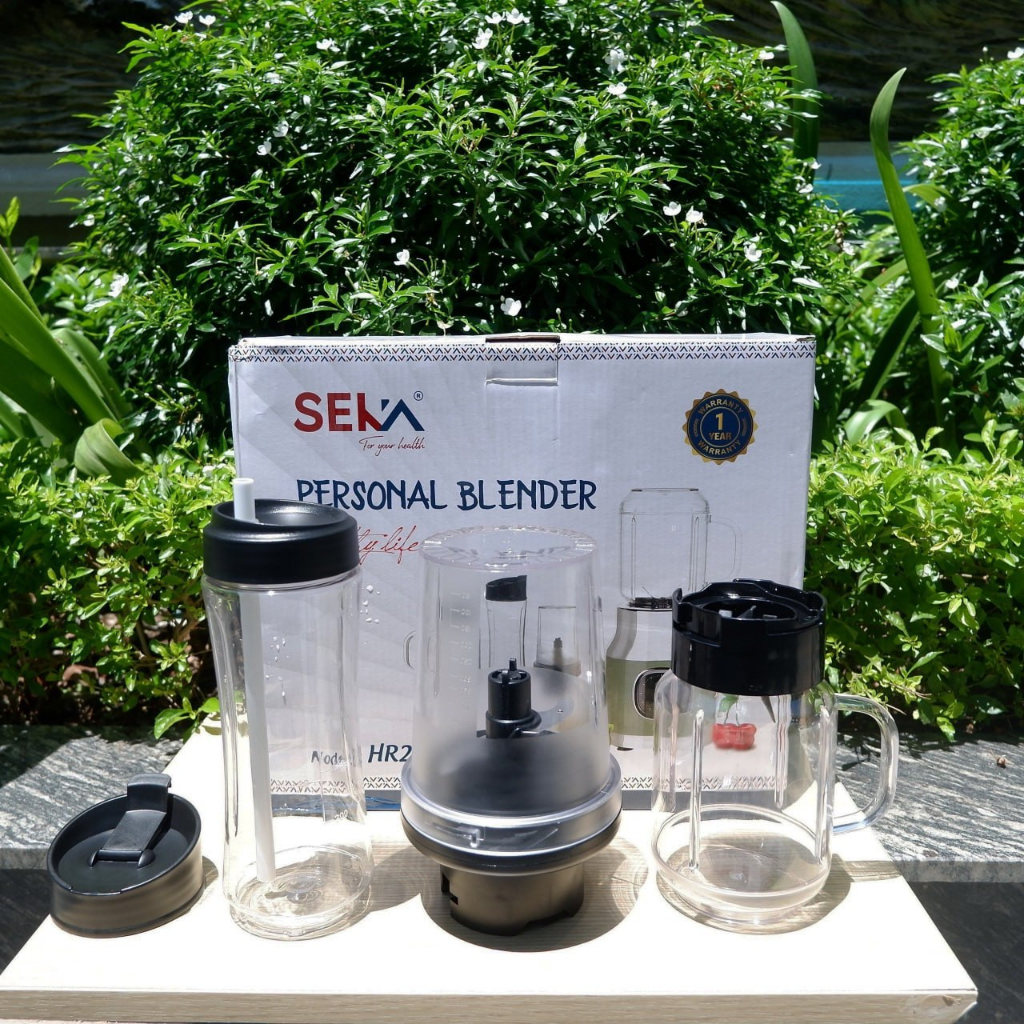 Máy xay sinh tố Seka HR2223, máy xay thịt, xay sinh tố cầm tay, tặng kèm 3 cối xay, bảo hành chính hãng toàn quốc