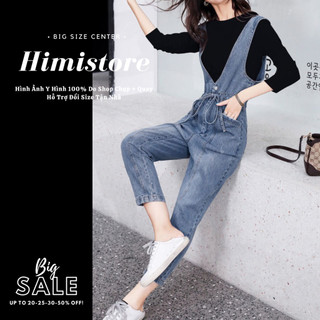 [XẢ KHO] Quần Yếm Jean Xanh Ulzzang Chỉ Còn Size Dưới 60kg Himistore