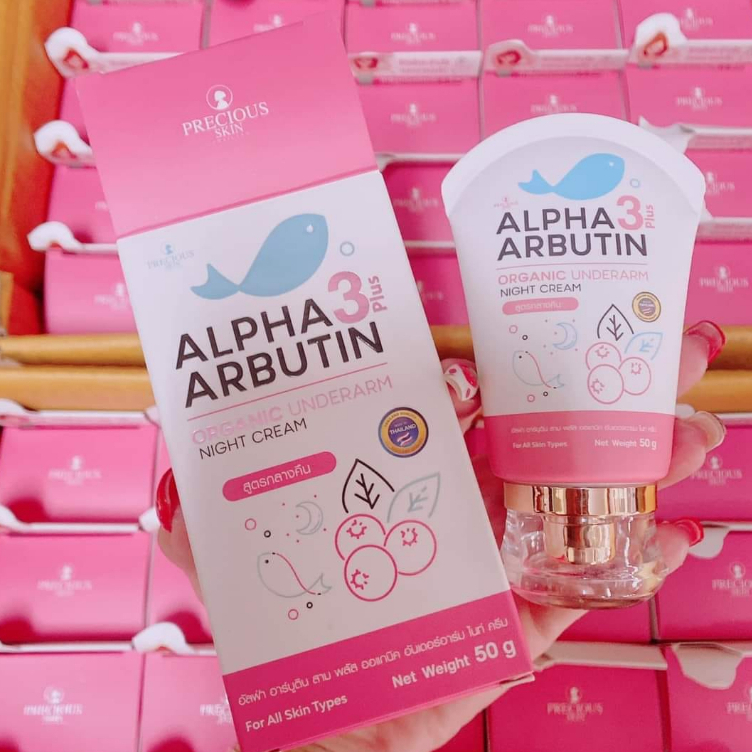 Kem Dưỡng Sáng Vùng Da Dưới Cánh Tay Alpha Arbutin Organic Underarm Night Cream - 50g