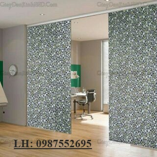 Giấy dán kính mờ 3D khổ rộng 90cm