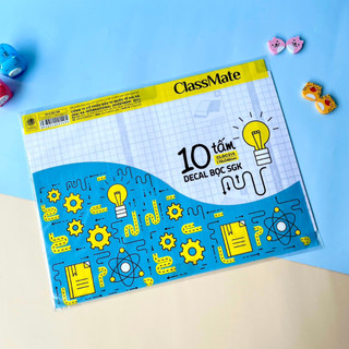Decal bọc vở, bọc sách Classmate