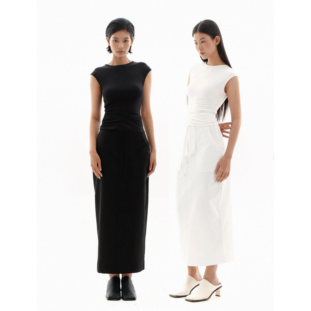 Normallife | TOP 16 Áo không tay phối rút eo