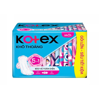 Kotex maxi khô thoáng bảo vệ Tối ưu gói 8 miếng+2miếng cool