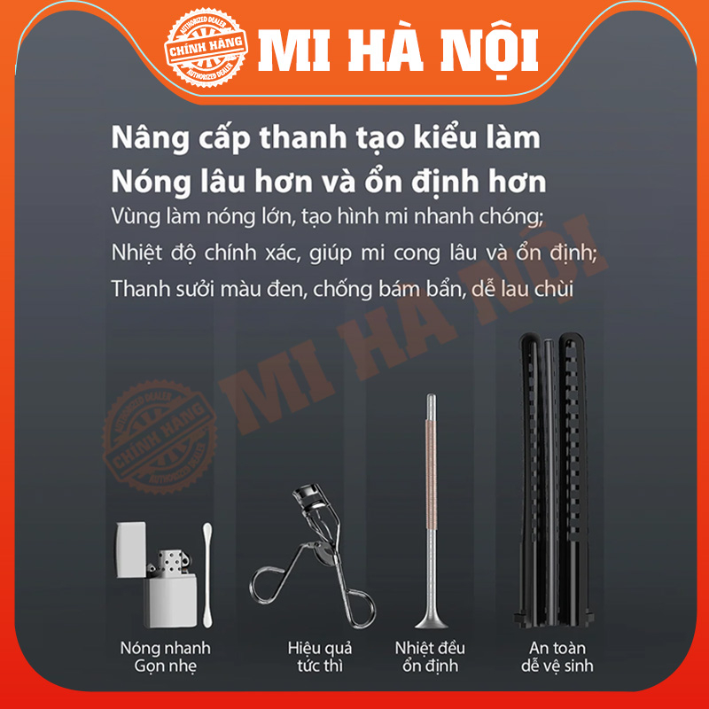 Máy uốn mi nhiệt, làm cong mi InFace ZH-02D- bản quốc tế