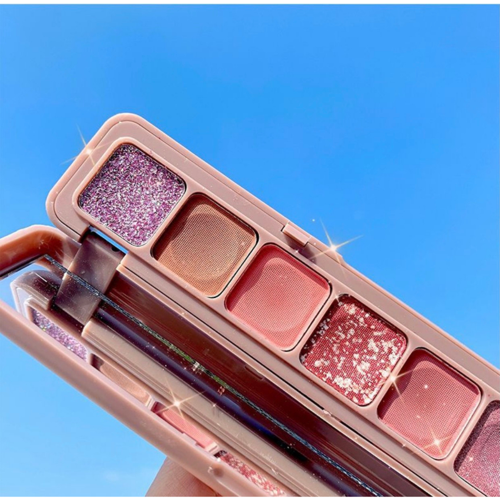 Bảng Phấn mắt 9 ô Siêu Tây Lameila 3600 nội địa Trung