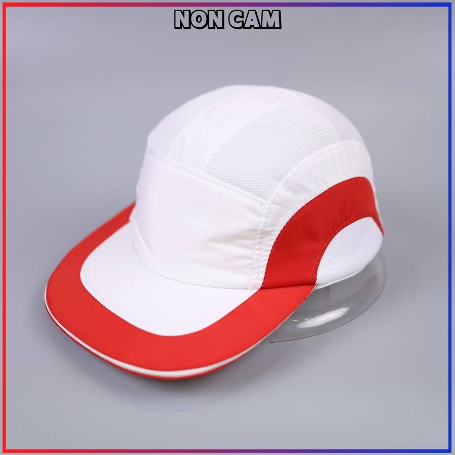 Mũ nón kết có hộp màu trắng đỏ độc quyền FREESHIP dành cho nam và nữ(CÓ VIDEO)