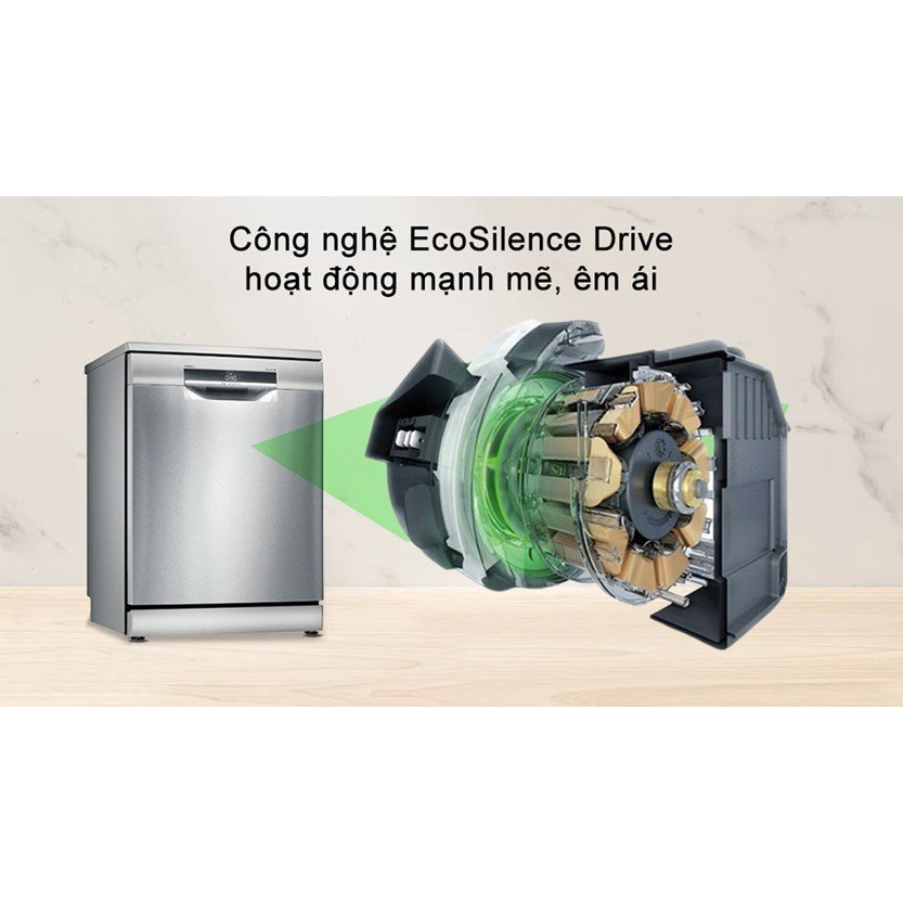 Máy rửa chén bát Bosch SMS6ZCI14E 14 bộ serie 6