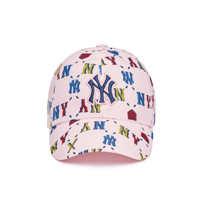 Mũ lưỡi trai hoạ tiết NY MLB hot trend 2023 cho bé trai bé gái dòng basic siêu chất