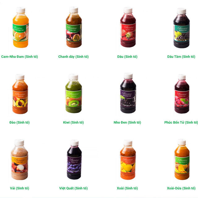 Sinh tố Berrino 1 lít