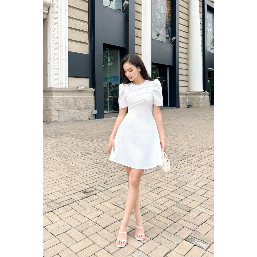 OLV - Đầm Eliza Puff Dress