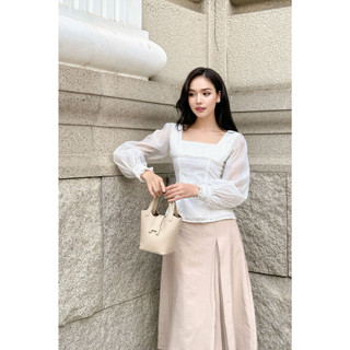 OLV - Áo Kisley White Top